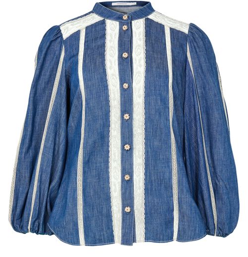 ZIMMERMANN Awaken denim shirt