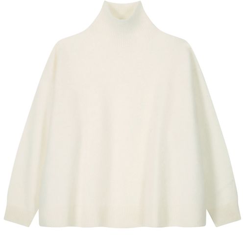 BOMPARD Oversized high-neck brushed cashmere sweater