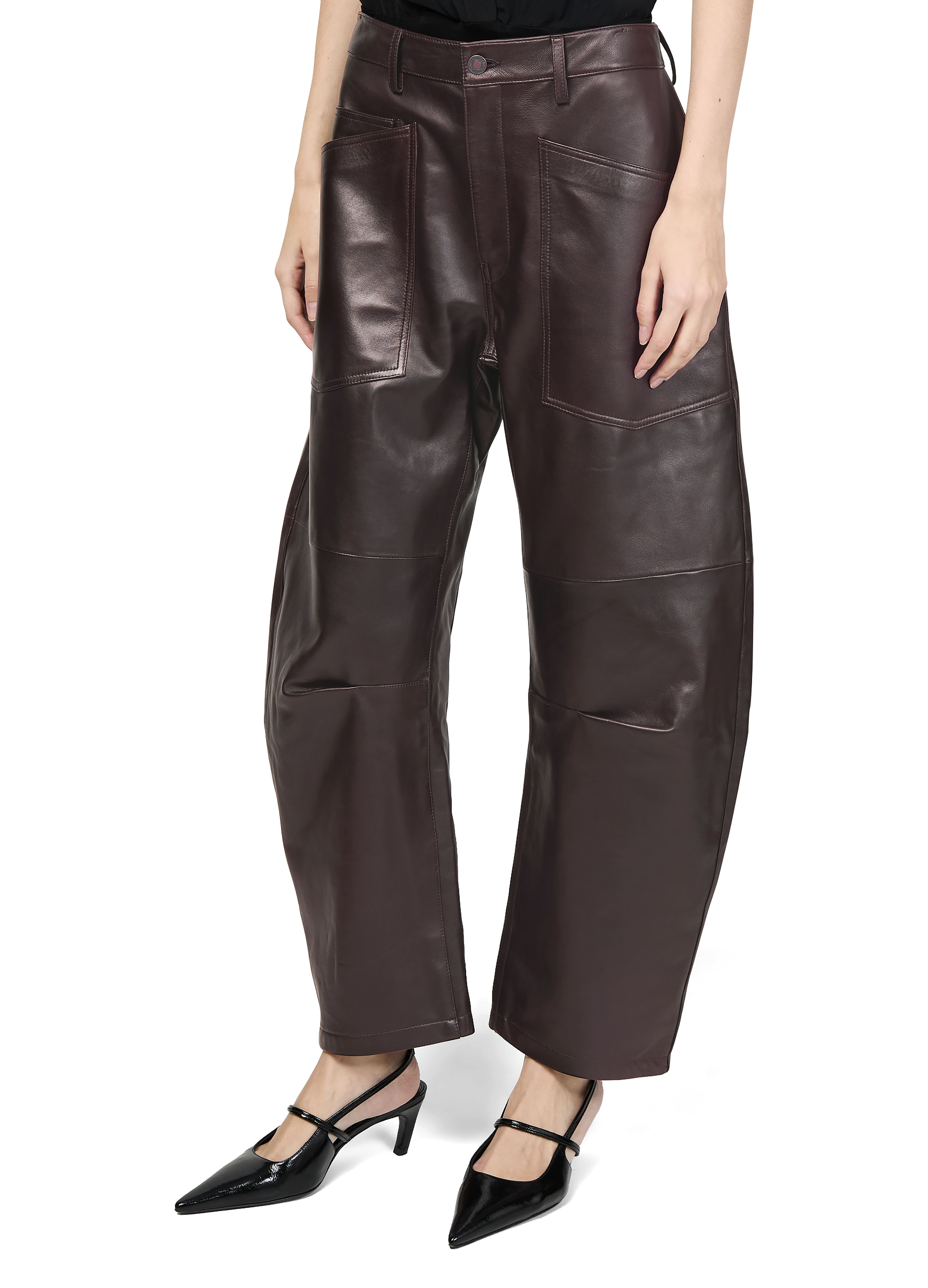 Shon leather pants thumbnail 4