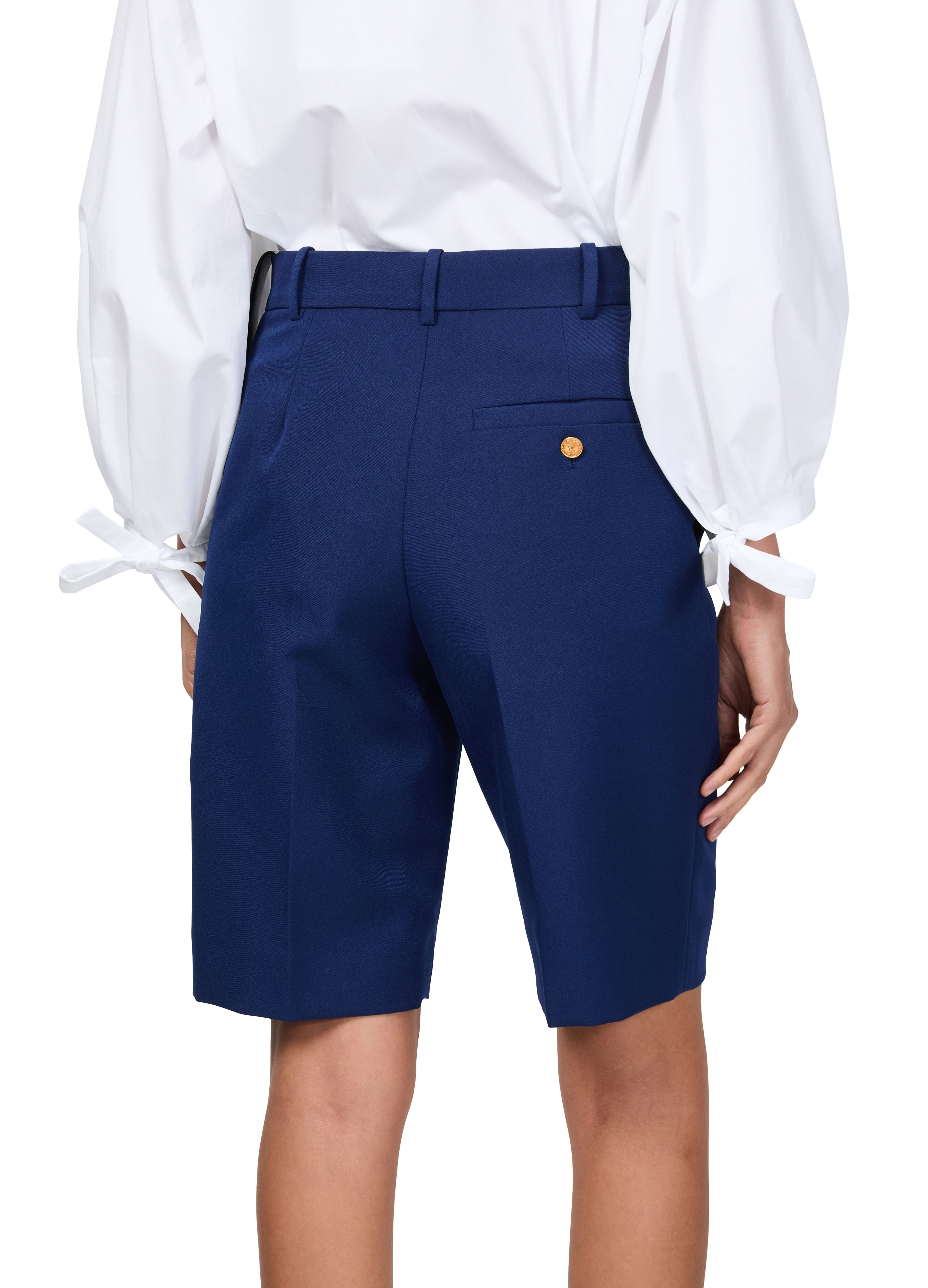 Technical Gabardine Tailored Bermuda Shorts thumbnail 4