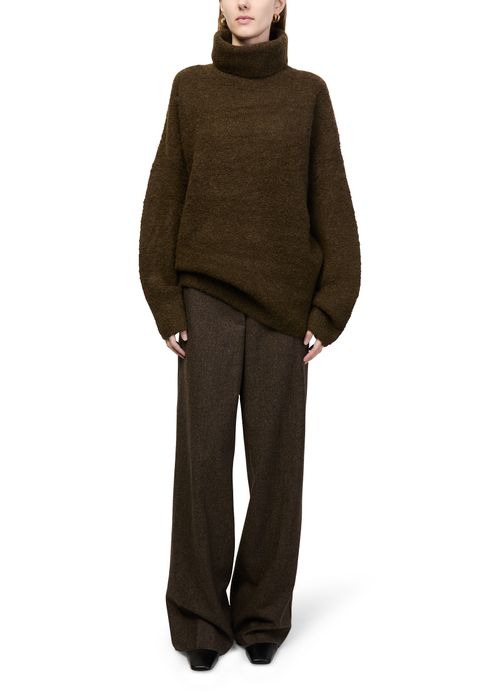 TOTEME Bouclé turtleneck sweater