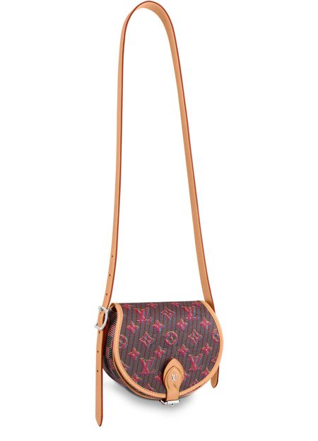 Louis Vuitton Monogram Canvas Tambourin Shoulder Bag (SHF-21577