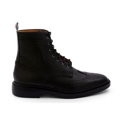 Thom Browne Classic Boots In Black