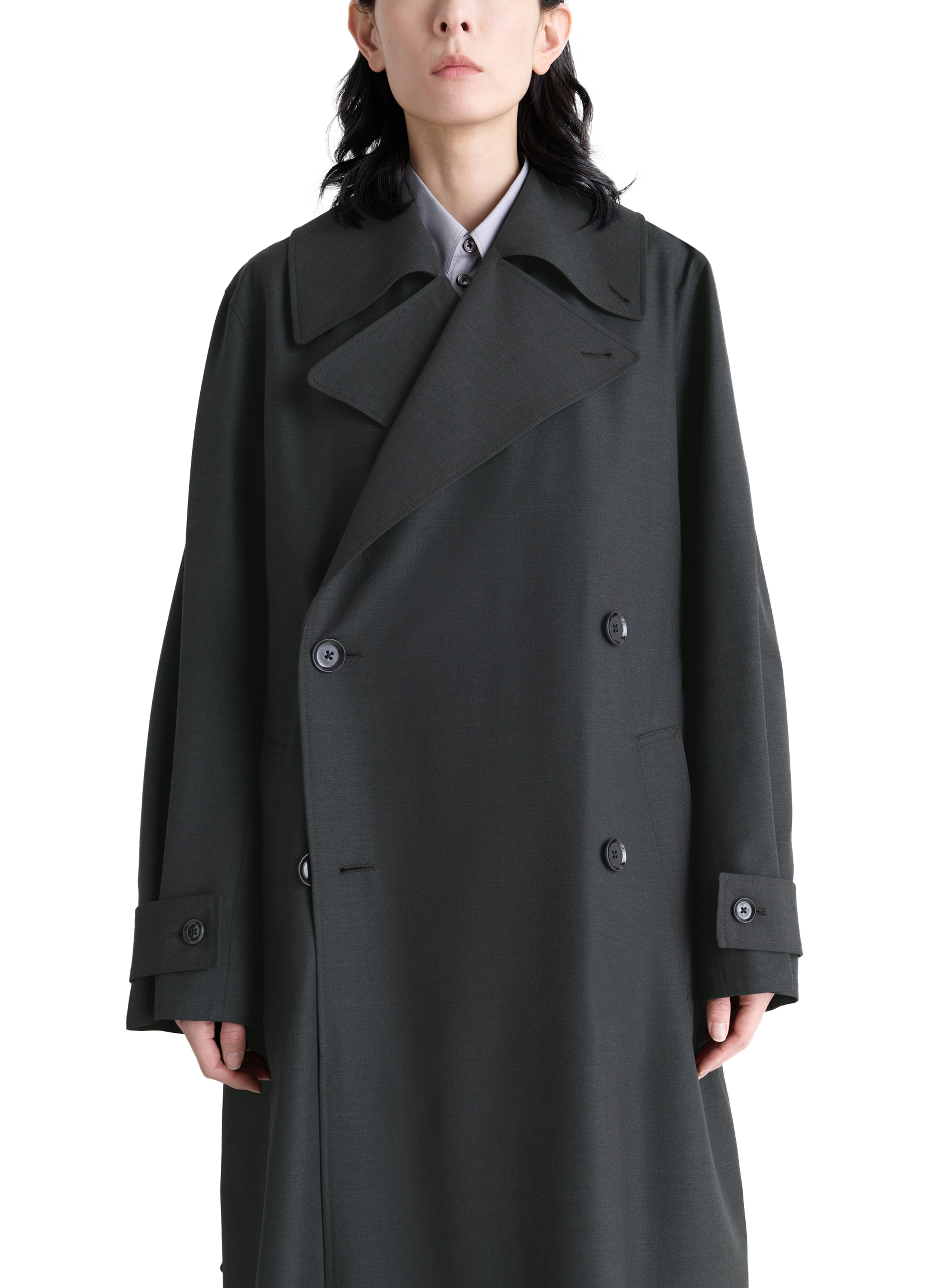 Trench coat whith detachable lining thumbnail 7