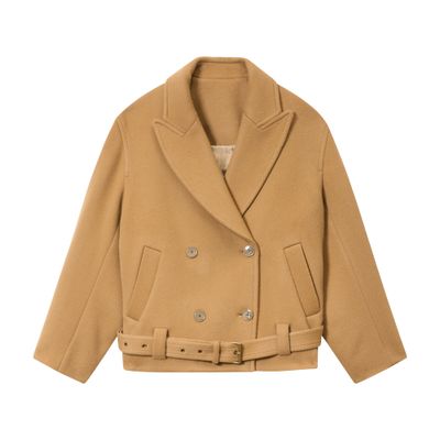 Women's Long ample-fit coat | BOTTEGA VENETA | 24S