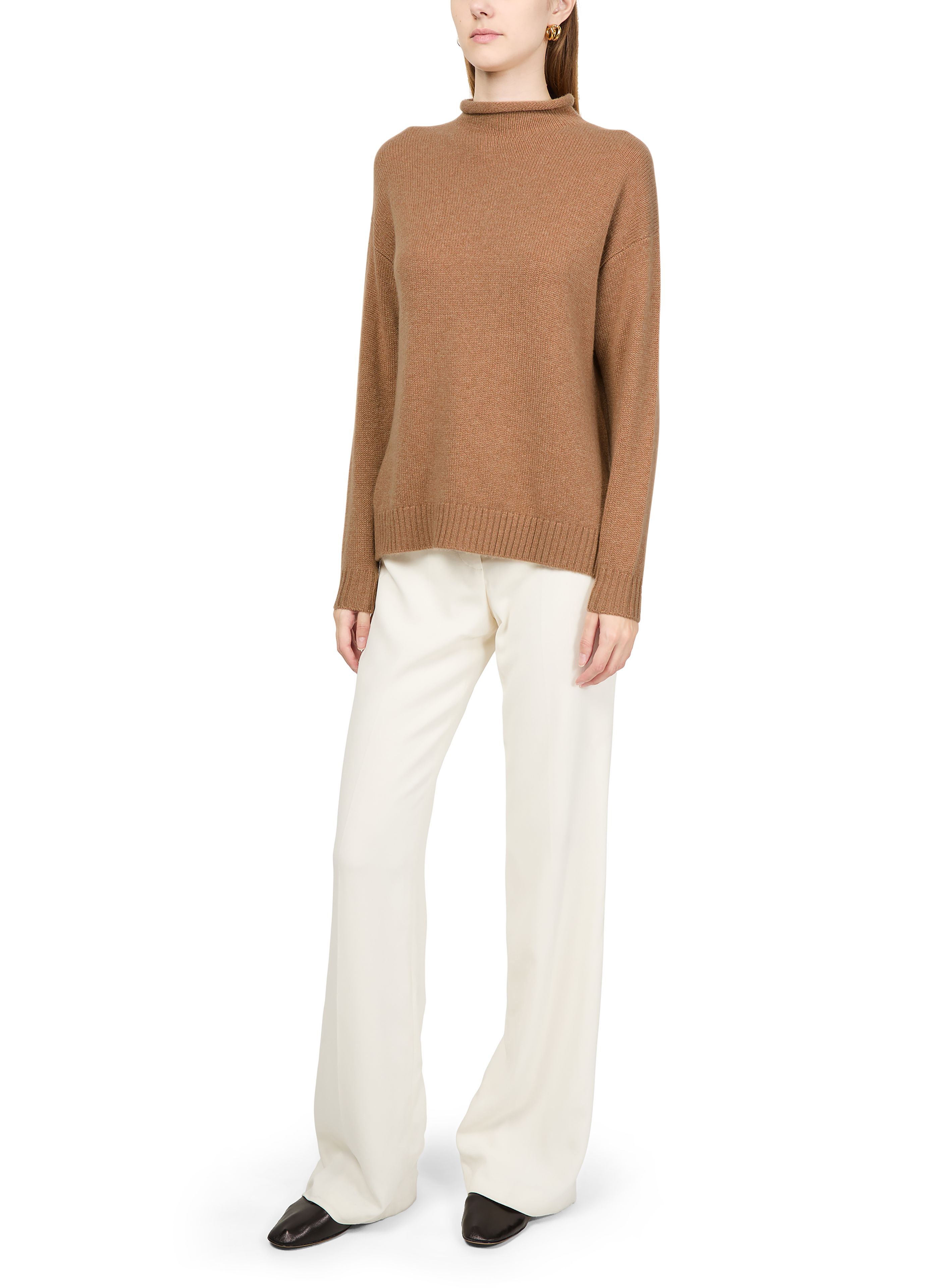 Sweater with large high neck thumbnail 5