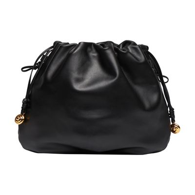 Liffner Clutch Bag With Charm In Black