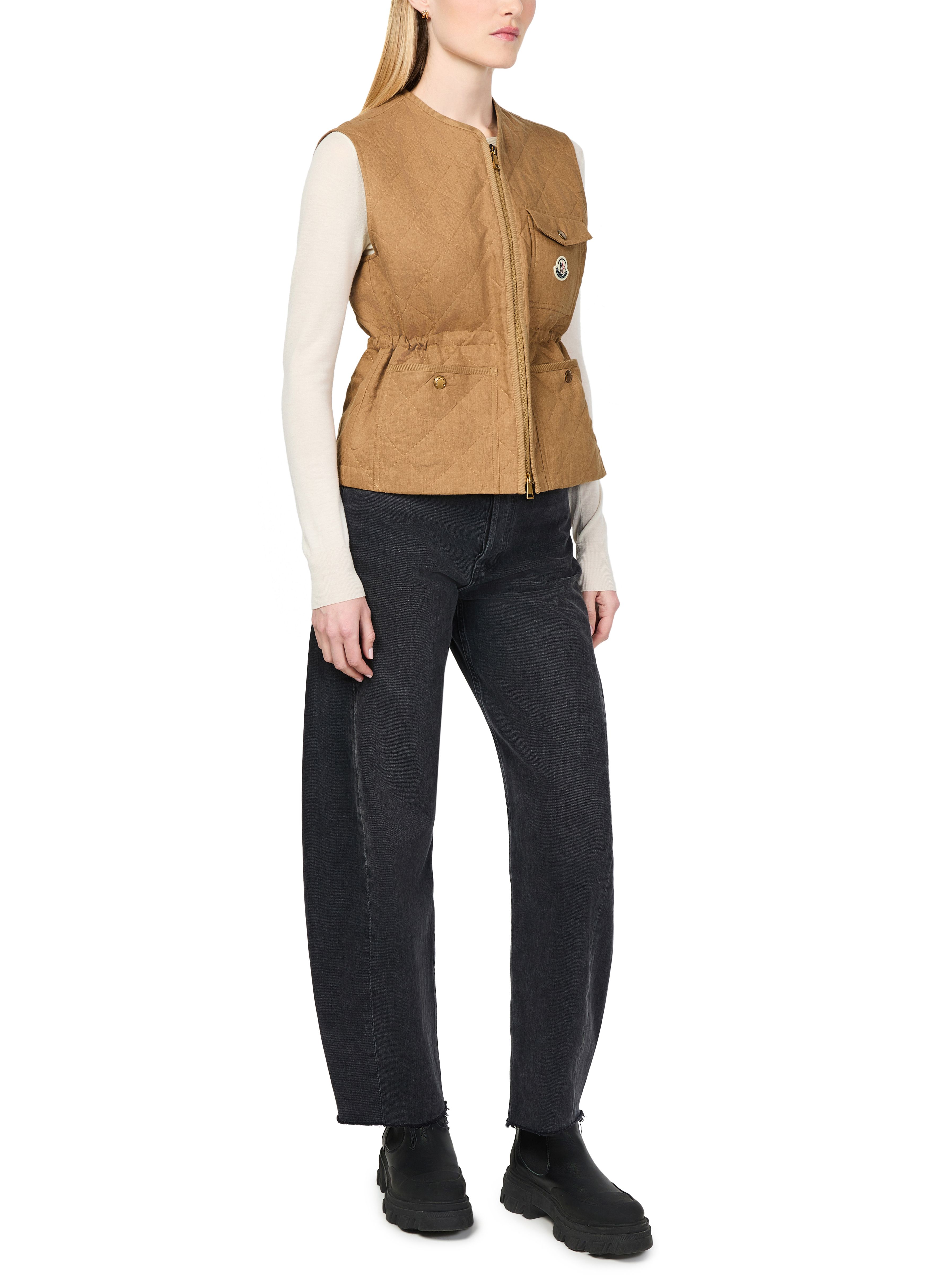 Vigny logo sleeveless jacket thumbnail 6