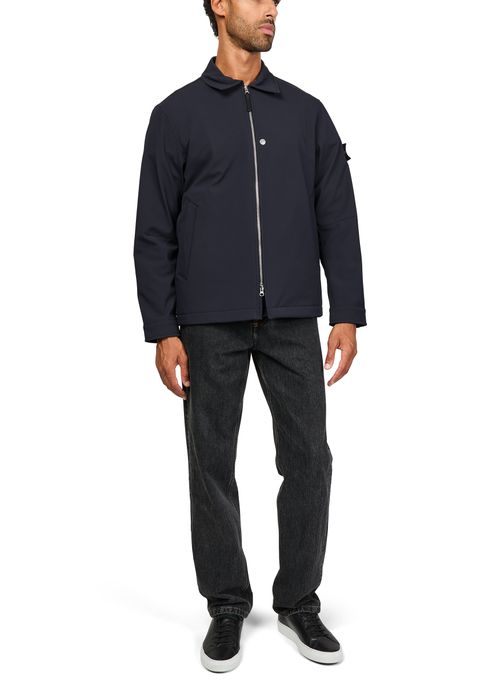 STONE ISLAND Logo patch jacket