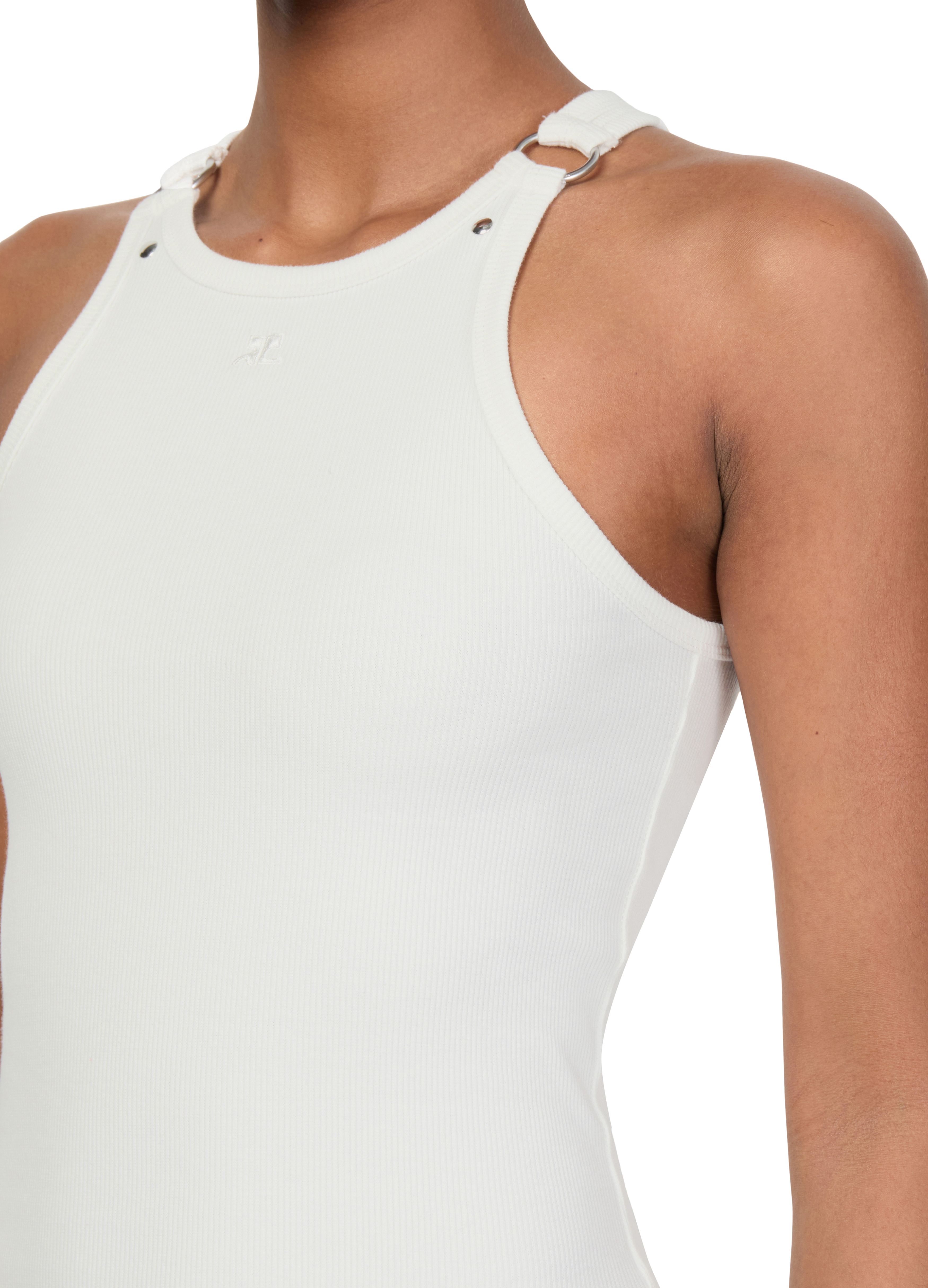Buckle 90'S rib tank top thumbnail 4