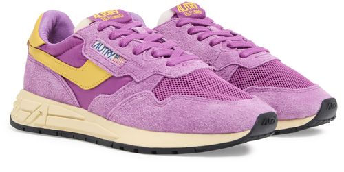 alohas紫色スエードローカットスニーカー alohas紫色スエードローカットスニーカー