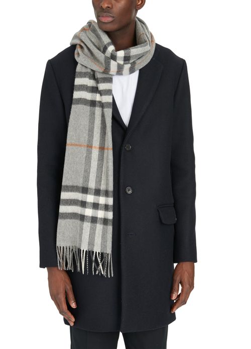 BURBERRY The Classic Check Cashmere Scarf