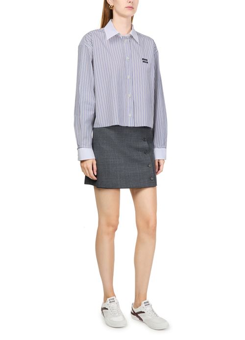 MIU MIU Striped shirt