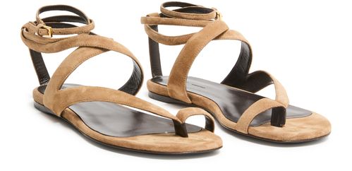 KHAITE Aimee ankle strap sandals