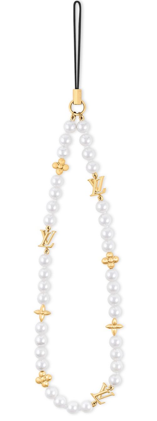 LOUIS VUITTON MY LV PEARL 手机挂饰