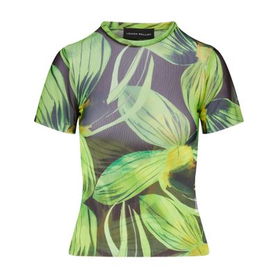 Louisa Ballou Beach Printed T-shirt In 0 0 0