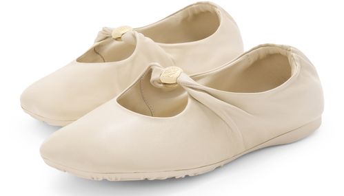 LOEWE Pebble ballerinas in soft nappa lambskin