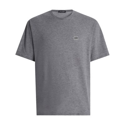 Dolce & Gabbana Cotton T-shirt With Tag In Grey