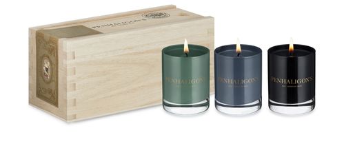 PENHALIGON'S Candle trio set mini home