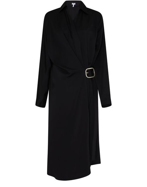 LOEWE Belted wool dress