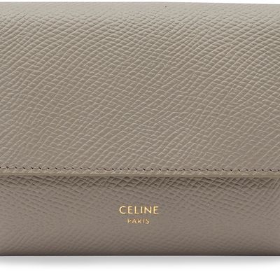Women s Small Trifold Wallet in Triomphe Canvas and Lambskin