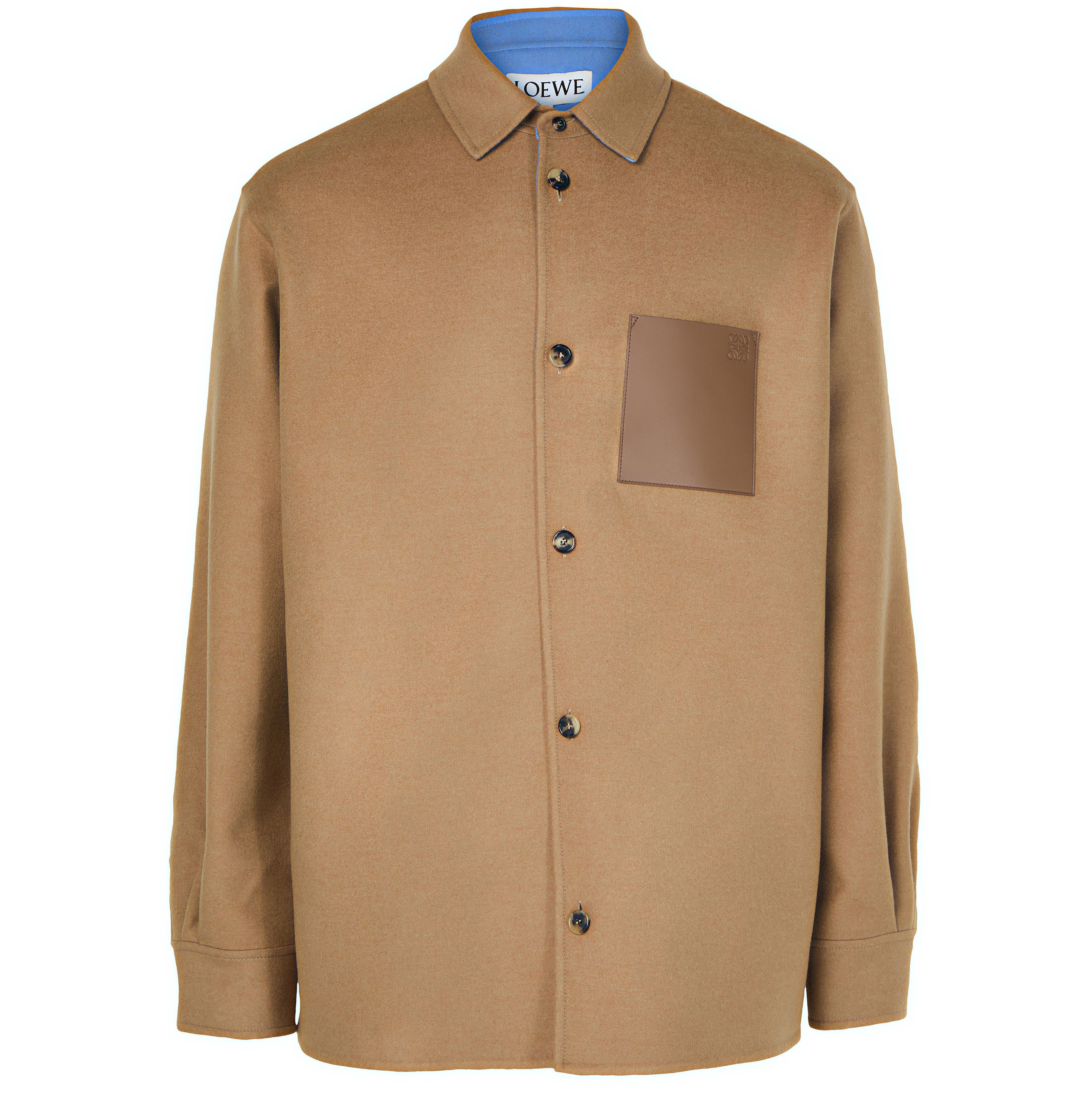 Overshirt in cashmere