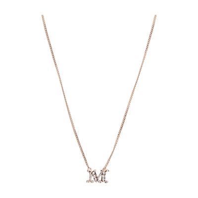 Max Mara Marabesque Necklace In Metallic