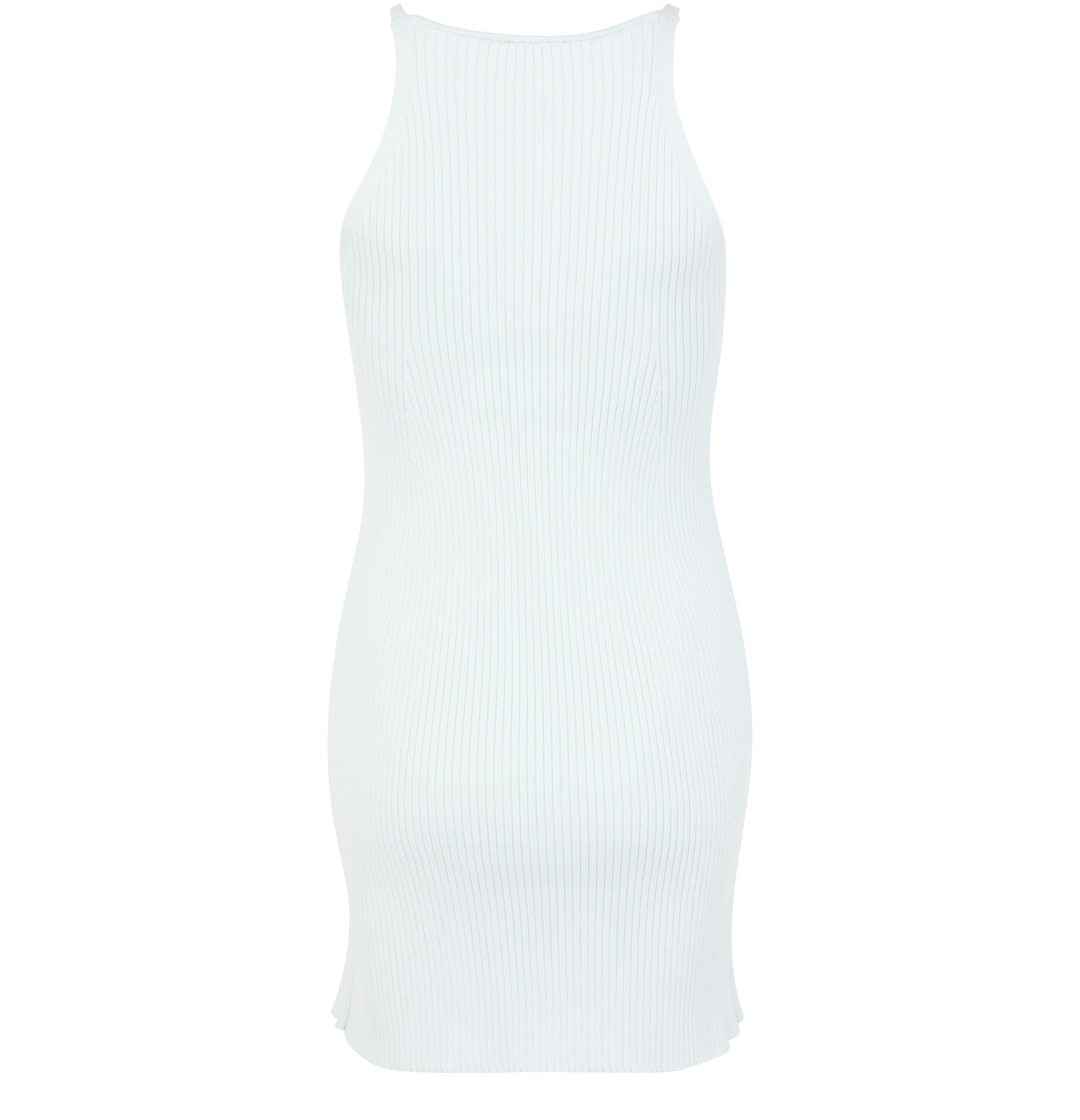 Rib knit A-Line dress thumbnail 3
