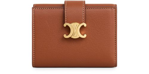 CELINE Fine wallet Celine Victoire in supple calfskin