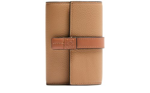 LOEWE Small soft calf leather upright wallet