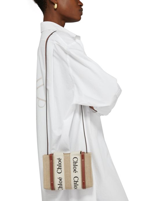 CHLOE Woody mini tote bag