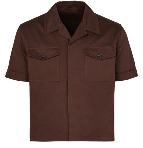 LOEWE Chemise à manches courtes en coton