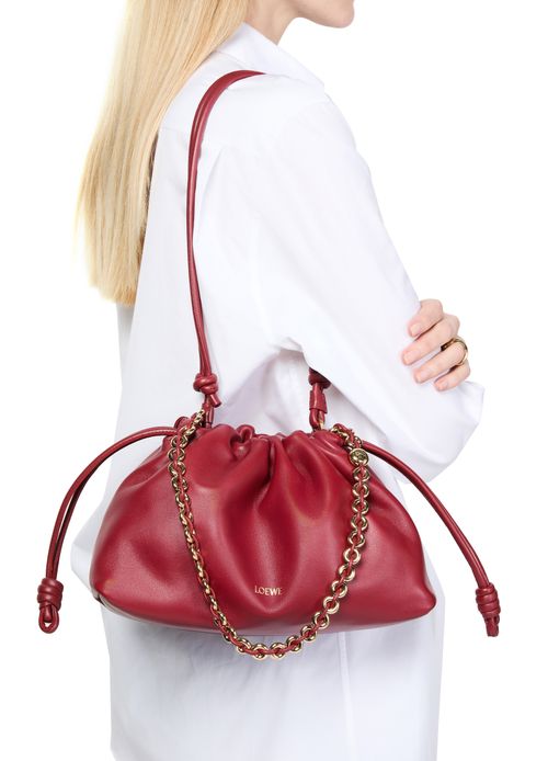 LOEWE Leather Flamenco Purse
