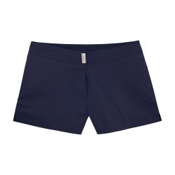 無地 ストレッチ フラットベルト スイムショーツ レディース 