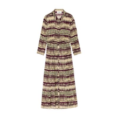 Ba&sh Artemis Midi Dress In Red