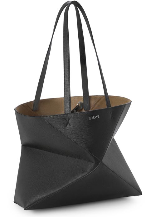 LOEWE Medium horizontal Puzzle Fold tote in soft grained calfskin