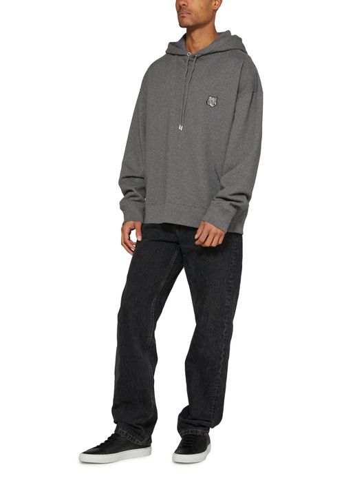 MAISON KITSUNE Fox head patch oversize hoodie