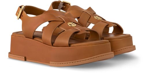 LOUIS VUITTON Maya Flatform Sandal