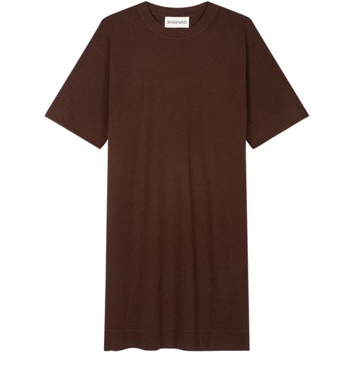 Bompard — Minimalist mini dress (Brown)