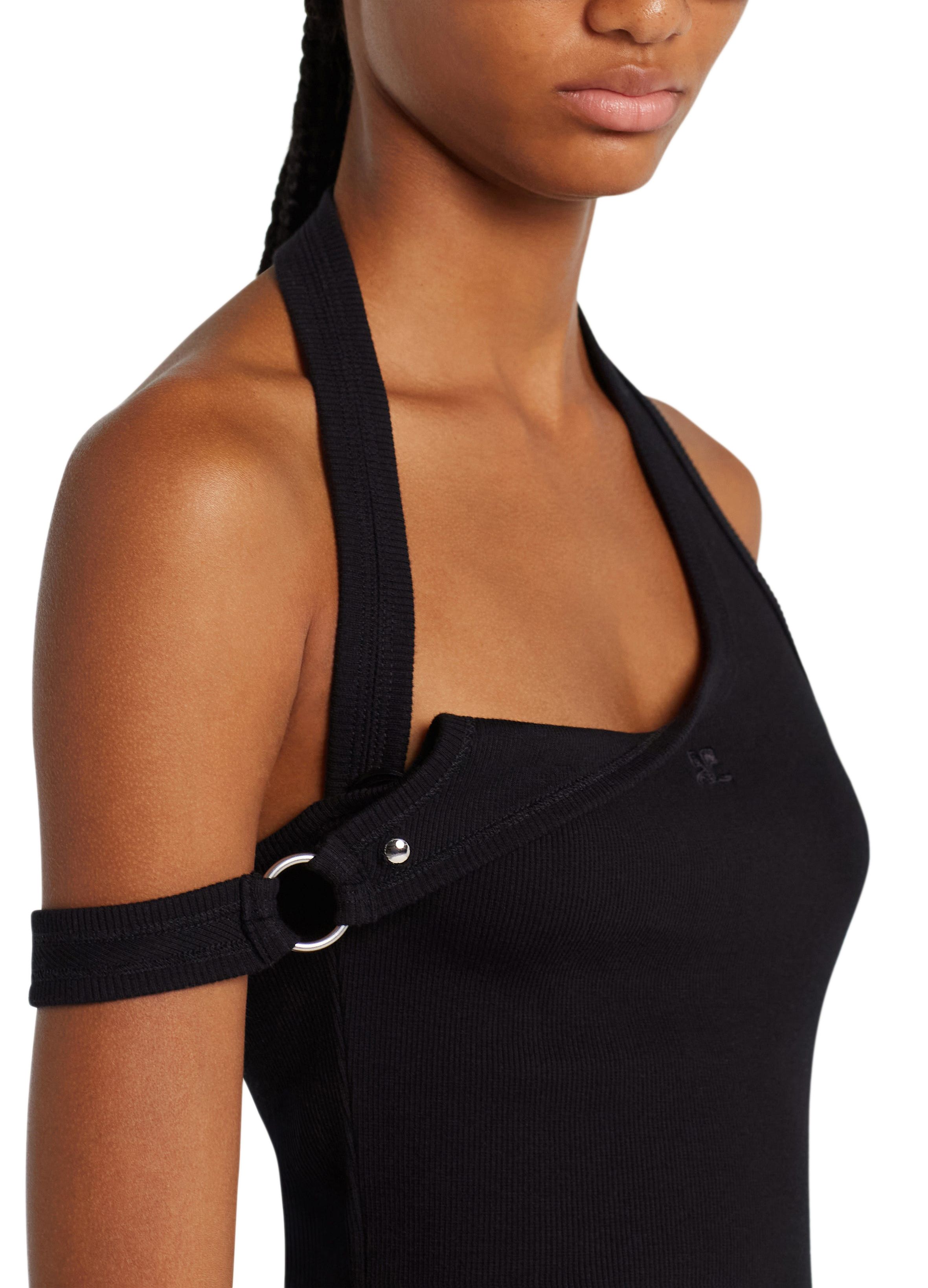Undressed 90's rib buckle tank top thumbnail 4