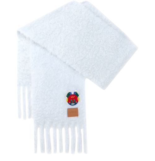 LOEWE Écharpe en mohair et laine mélangés