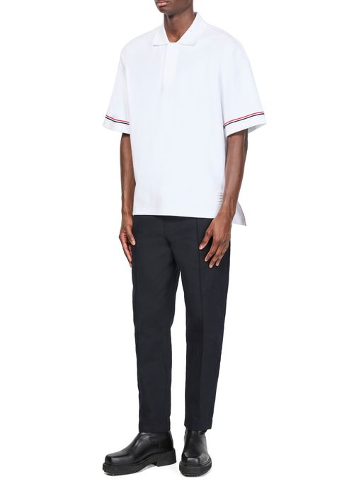 THOM BROWNE Cotton polo