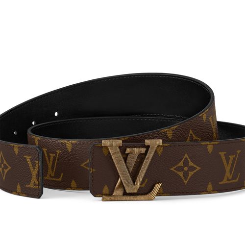 LOUIS VUITTON LV Stitch 40mm Reversible Belt