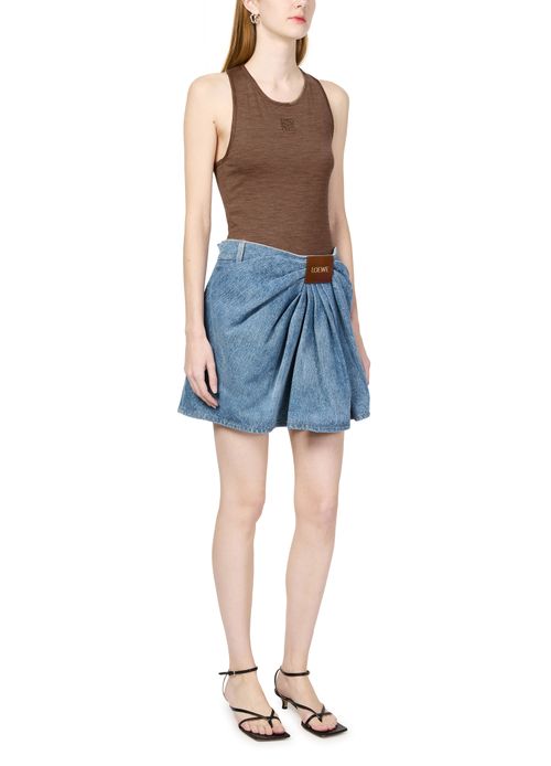 LOEWE Anagram wool vest top