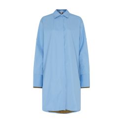 ロエベロングシャツシャツドレス袖シースルーターンアップ
