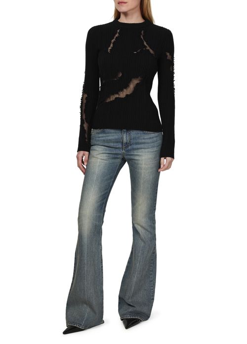 MCQUEEN Denim trousers