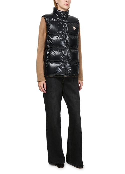 MONCLER Ärmellose Daunenjacke Badia