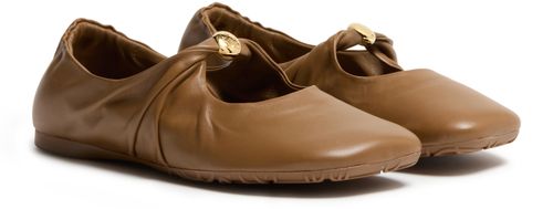 LOEWE Pebble ballerinas in soft nappa lambskin