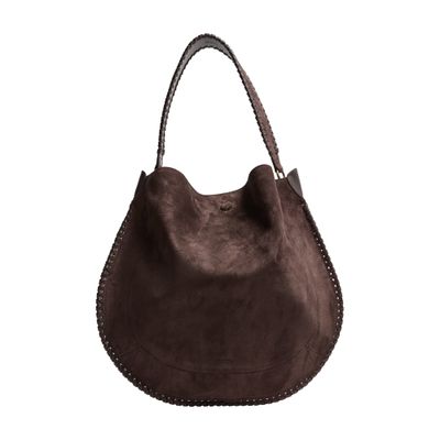 Isabel Marant Oskan Hobo Soft Bag In Brown
