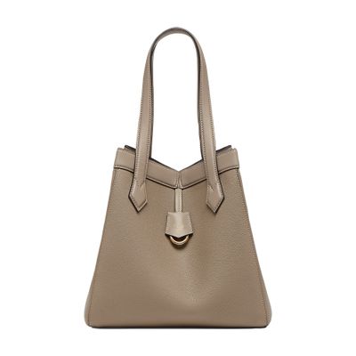 Shop Fendi Origami Medium Bag In Gris